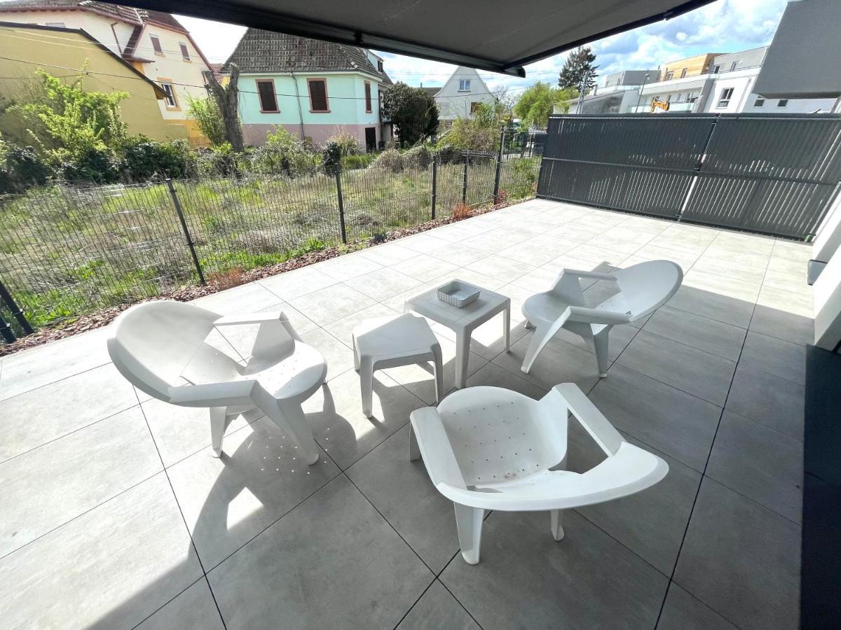 Magnifique 2 Pieces, Tout Equipe, Terrasse Privee Кольмар Екстер'єр фото